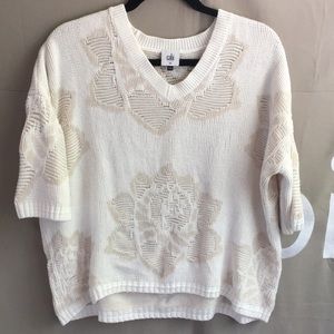 Cabi spring/summer 100% cotton sweater